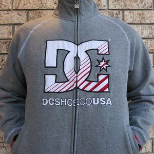 DC Vintage Skate Sweatshirt, Large, Gray
